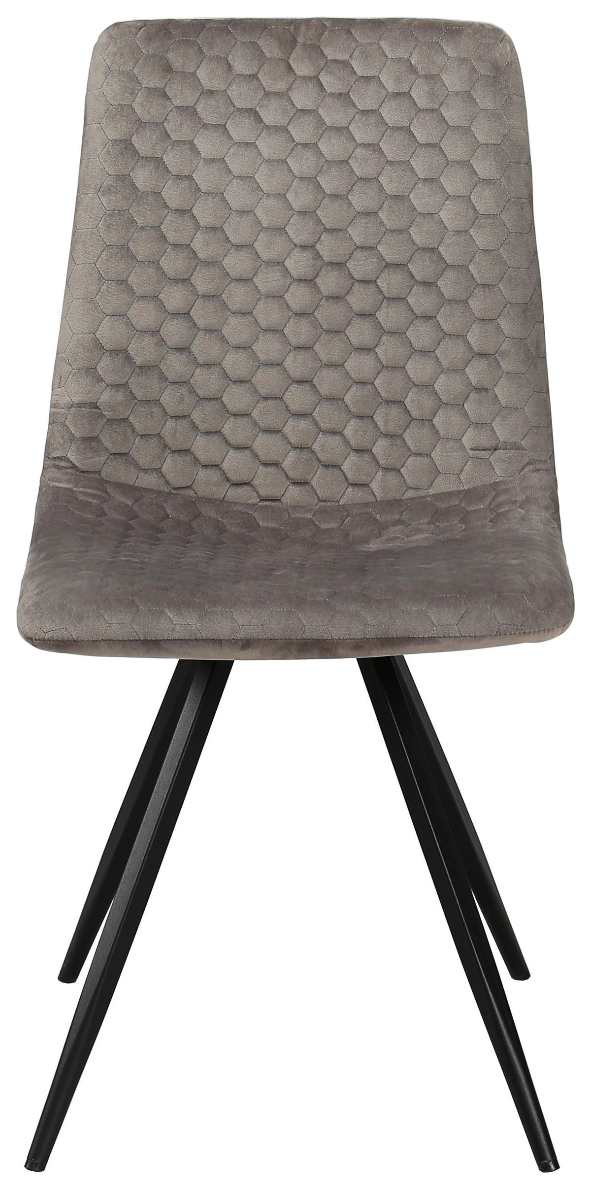 SCAUN in textil gri  - negru/gri, Design, metal/textil (43,5/84/53cm) - P & B
