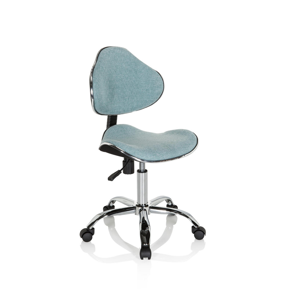 JUGENDDREHSTUHL Mintgrün  - Mintgrün, Basics, Kunststoff (47/87-98/49cm) - MID.YOU