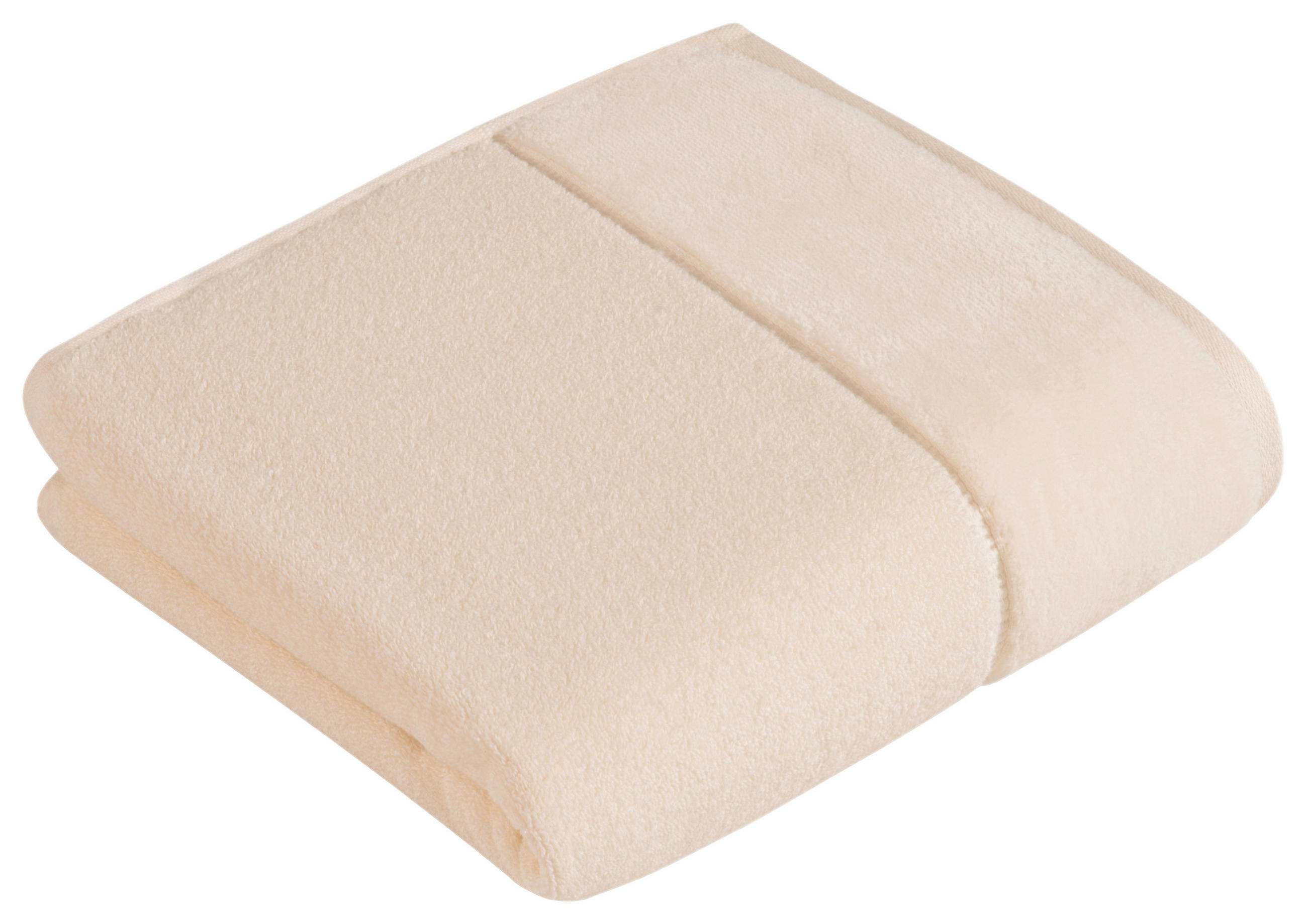 HANDTUCH 110/60 cm Pure NOS Vossen Wäsche Beige  - Beige, Basics, Textil (110/60cm) - Vossen