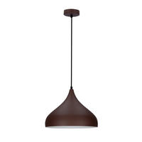 PENDELLAMPA Viborg 32/32/90 cm  - brun, Design, metall (32/32/90cm)