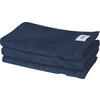 GÄSTETUCH SW-Cuddly Dunkelblau 3-teilig 30/50 cm  - Dunkelblau, Basics, Textil (30/50cm) - Schöner Wohnen