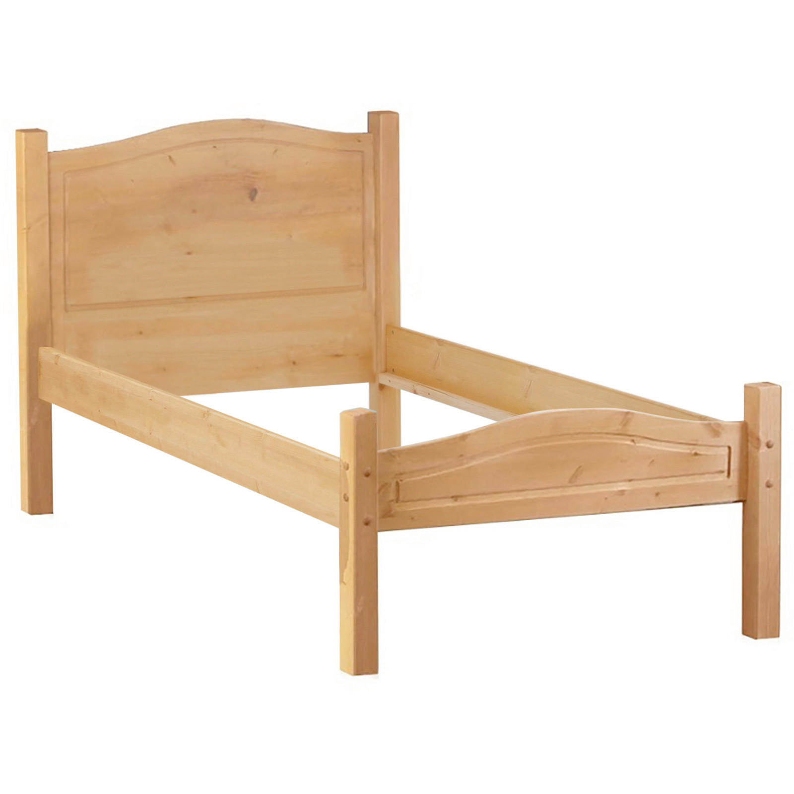 BETT 208/99 cm  in Naturfarben  - Naturfarben, Design, Holz (208/99cm) - MID.YOU