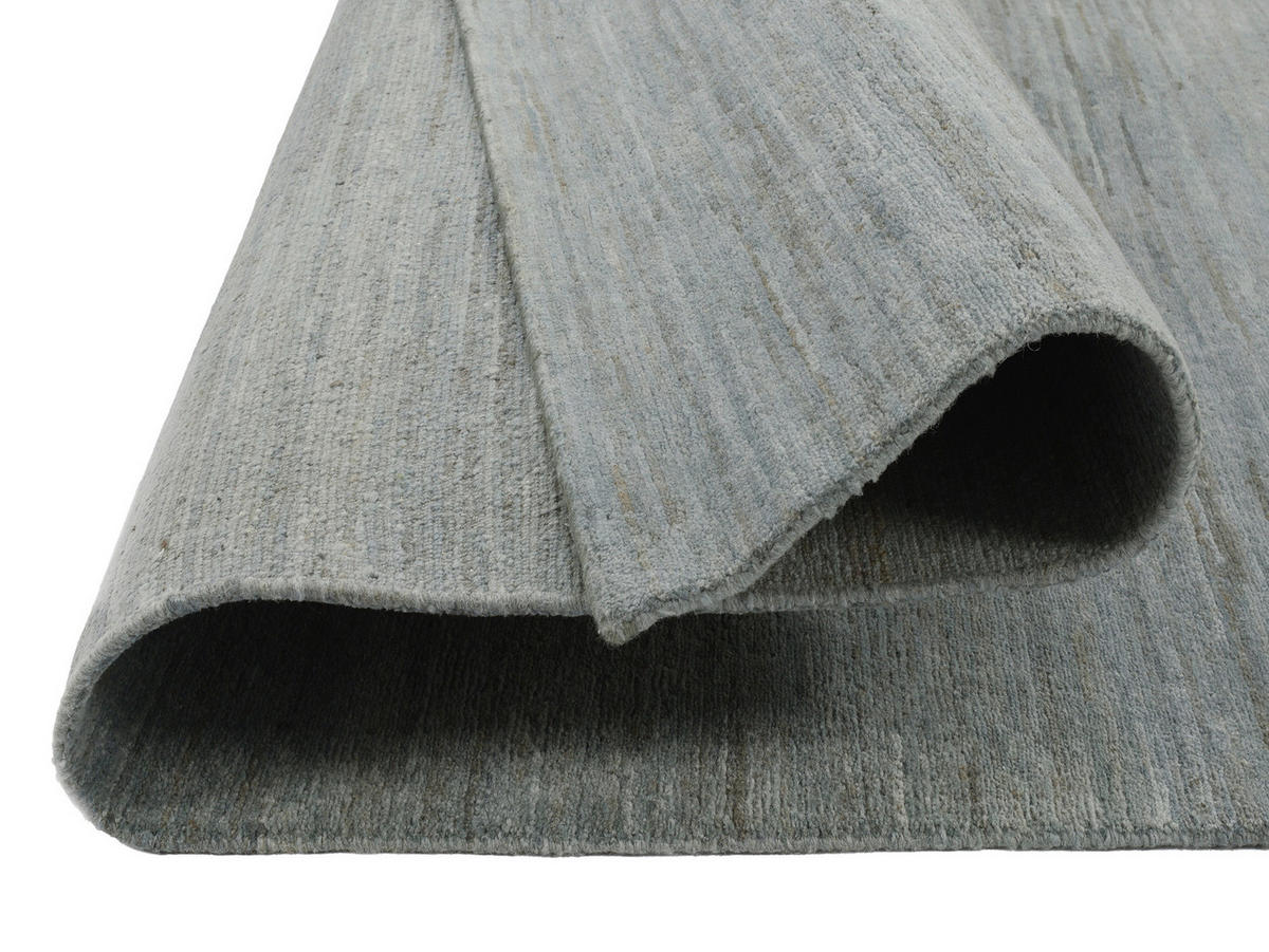 WOLLTEPPICH 170/240 cm Silberfarben  - Silberfarben, Natur, Textil (170/240cm) - Cazaris