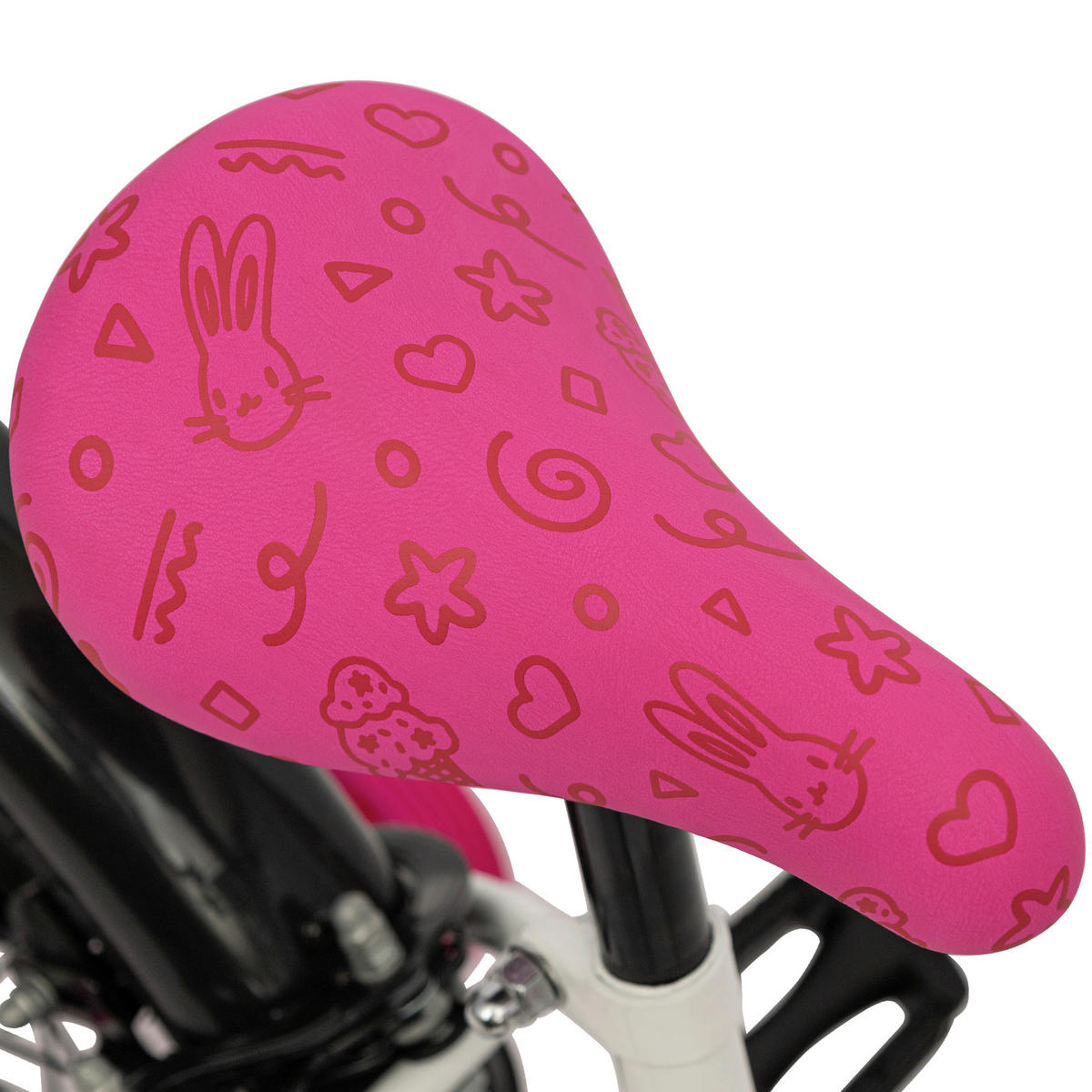 KINDERFAHRRAD 16 Zoll  - Weiß, Basics, Metall (56,8/83/135cm)