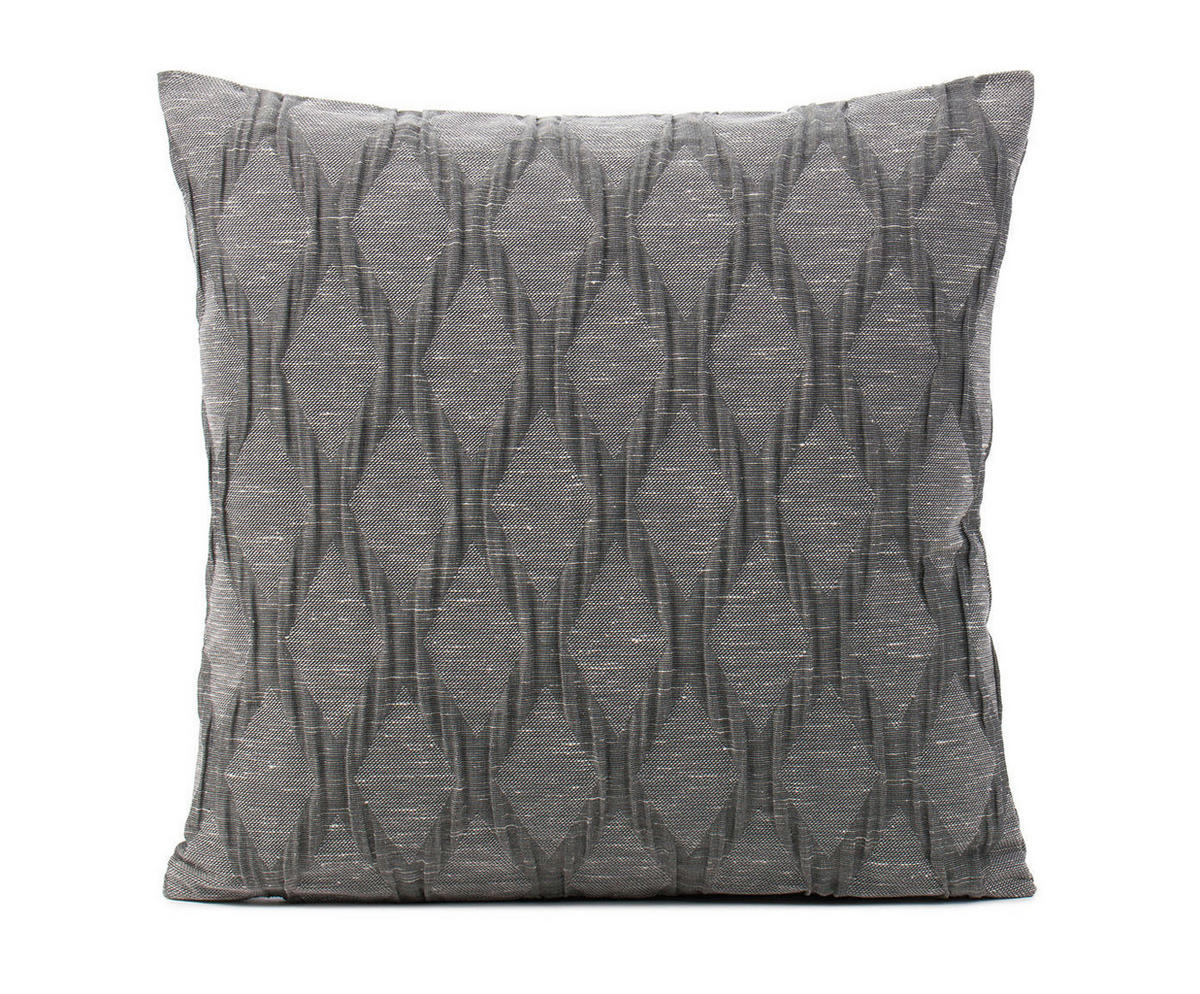 ZIERKISSEN  50/50 cm   - Anthrazit, Basics, Textil (50/50cm) - Dieter Knoll