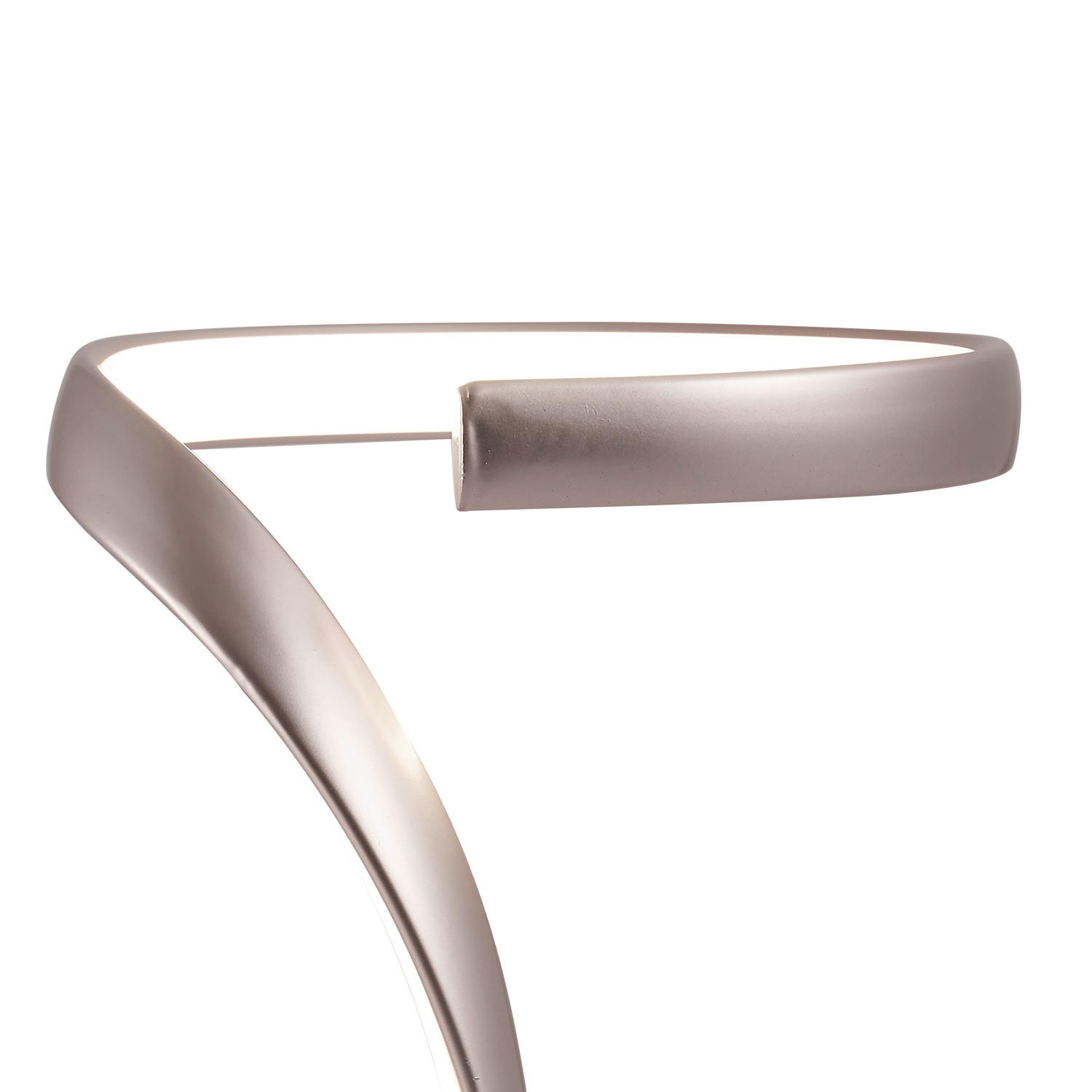 LED-TISCHLEUCHTE 17/24 cm   - Silberfarben, Design, Metall (17/24cm)