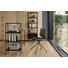 REGAL in Schwarz, Akaziefarben - Schwarz/Akaziefarben, Design, Holz/Holzwerkstoff (55/160/35cm) REGAL in Schwarz, Akaziefarben - Schwarz/Akaziefarben, Design, Holz/Holzwerkstoff (55/160/35cm)