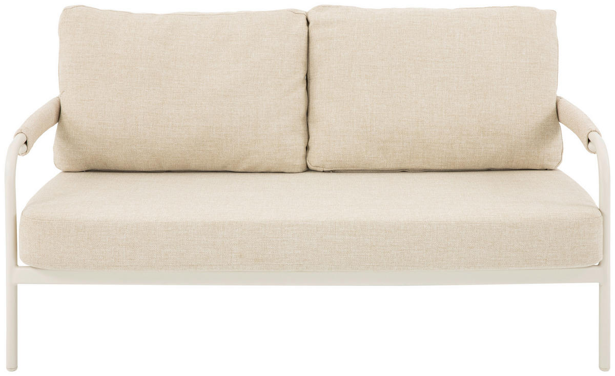 GARTENSET Metall, Textil, Stein  - Elfenbein/Beige, Design, Textil/Stein - Dieter Knoll