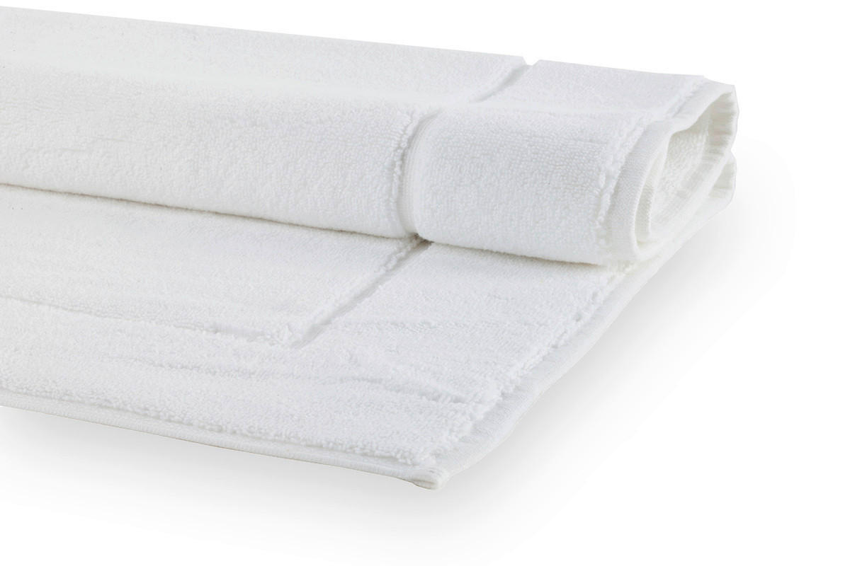 KUPAONSKI TEPIH bijela  LONDON  - bijela, Konvencionalno, tekstil (60/60cm) - Aquanova