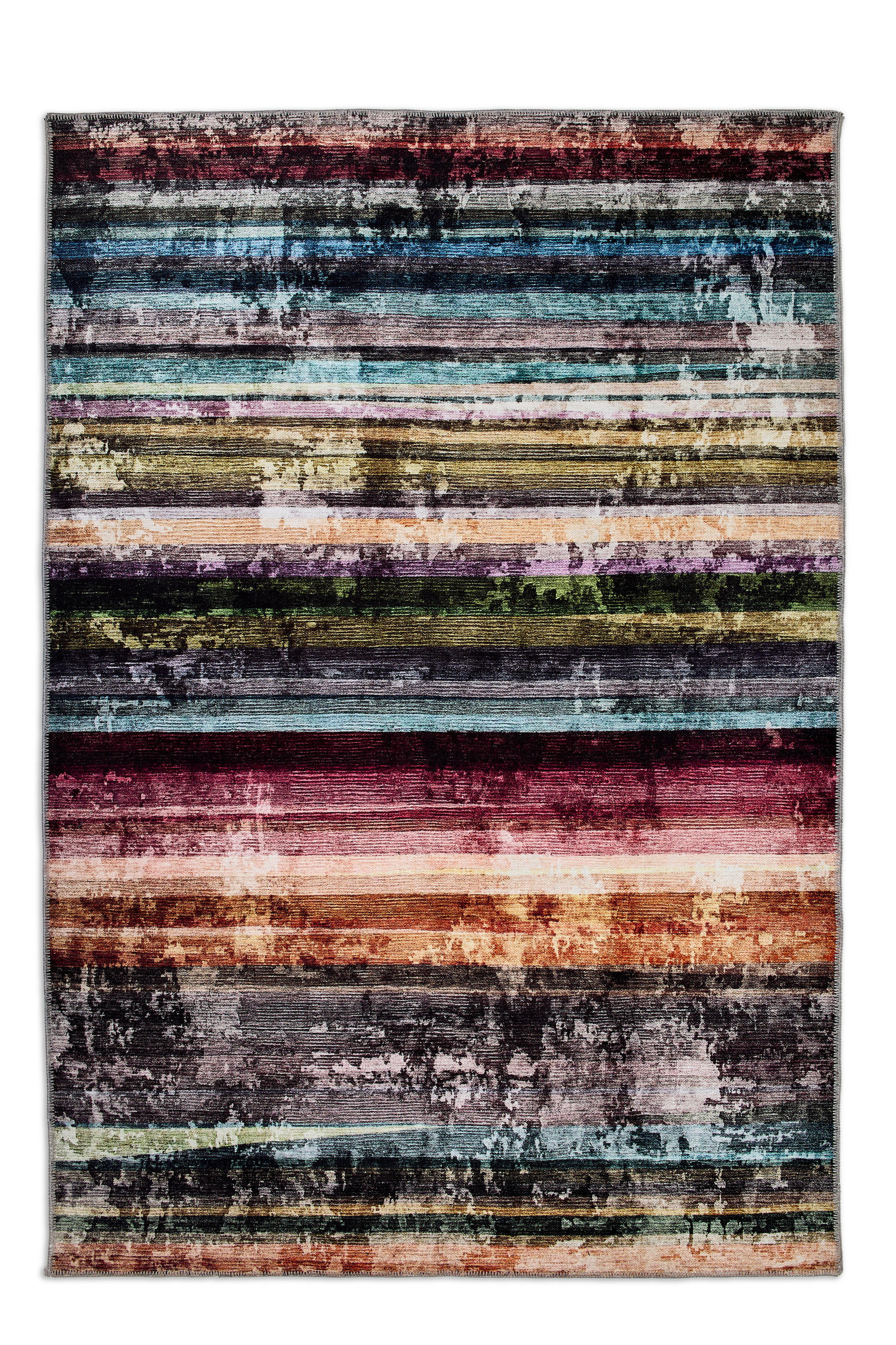 FLACHWEBETEPPICH 200/280 cm Piper Multicolor rechteckig  - Multicolor, Basics, Textil (200/280cm) - Astra