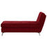 RECAMIERE in Textil Rot - Chromfarben/Rot, Design, Textil/Metall (200/110/83cm) - Bali RECAMIERE in Textil Rot - Chromfarben/Rot, Design, Textil/Metall (200/110/83cm) - Bali