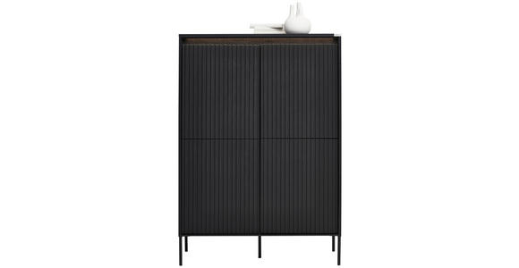 HIGHBOARD 98/140/40 cm  in Schwarz  - Schwarz, Design, Holzwerkstoff (98/140/40cm) - Hom`in