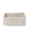 BROTKORB - Beige, Design, Textil/Metall (26/10/26cm) - Blomus
