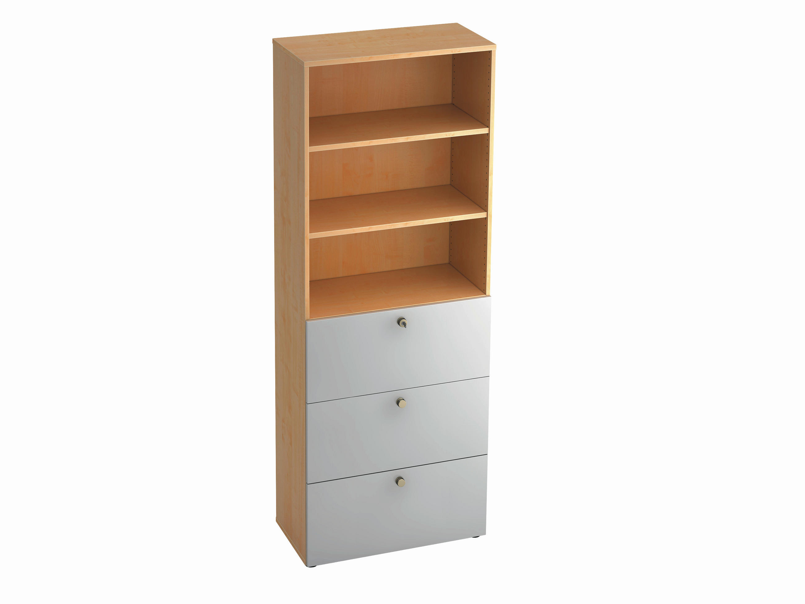 Venda Regalelement Ahorn, Silber 80x215.6x42 cm