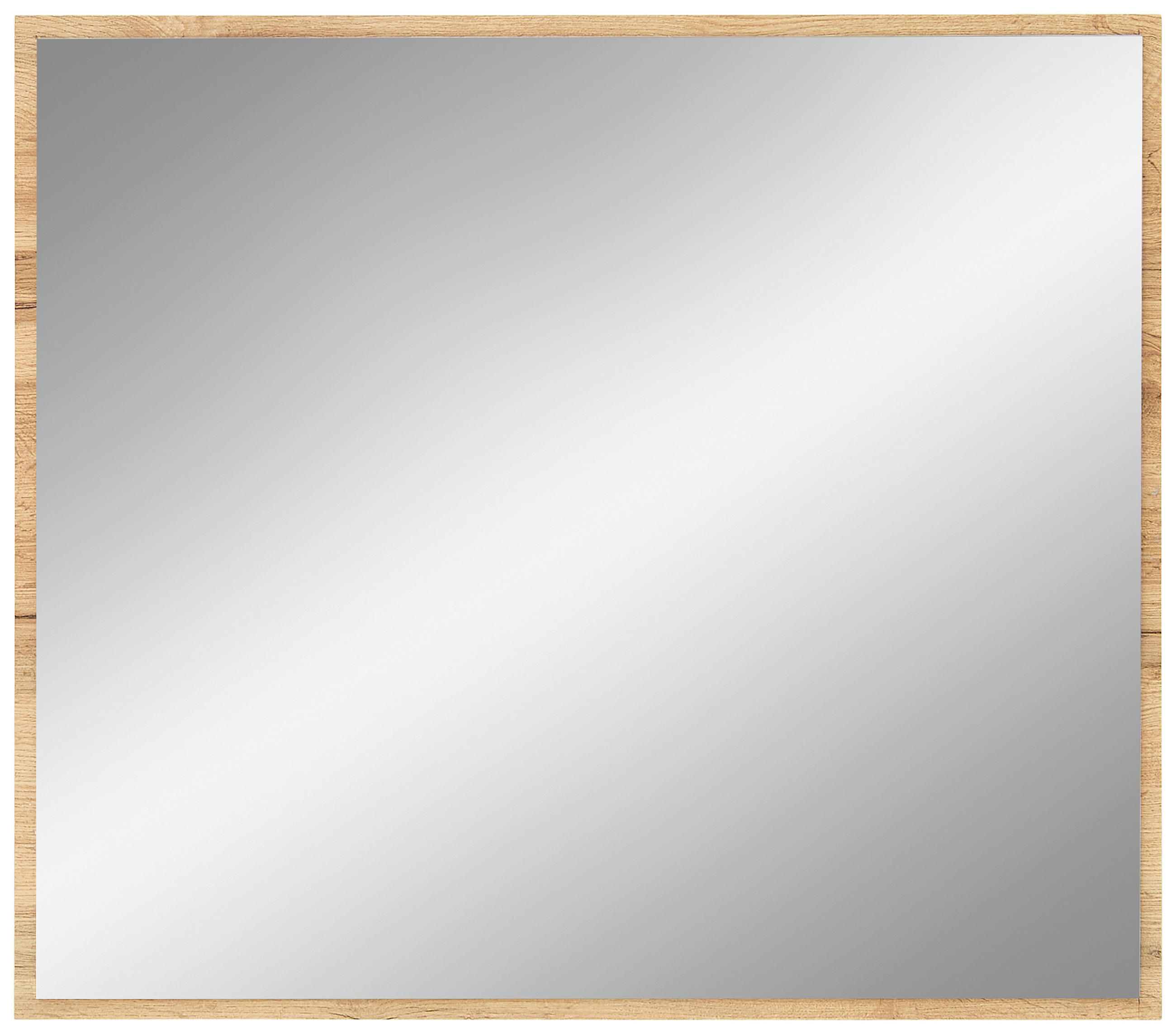 WANDSPIEGEL 80/70/2 cm  - Eichefarben, Basics, Glas/Holzwerkstoff (80/70/2cm) - Xora