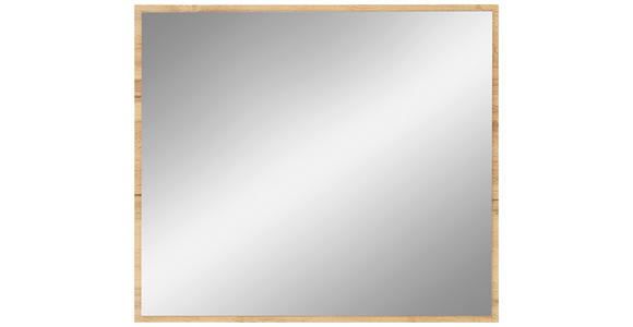 WANDSPIEGEL 80/70/2 cm  - Eichefarben, Basics, Glas/Holzwerkstoff (80/70/2cm) - Xora