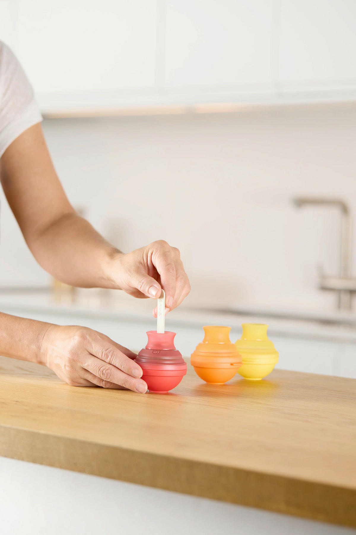 MODLA ZA SLADOLED - višebojna, Osnovno, plastika (6,4/6,8/12cm) - LEKUE