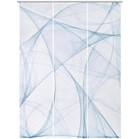PANEL ZAVESA plava - plava, Osnovno, tekstil (60/245cm) - Novel