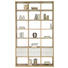 REGAL in 146,6/250/35 cm Creme, Eichefarben, Sandfarben - Sandfarben/Edelstahlfarben, Design, Holz/Kunststoff (146,6/250/35cm) - Invivus REGAL in 146,6/250/35 cm Creme, Eichefarben, Sandfarben - Sandfarben/Edelstahlfarben, Design, Holz/Kunststoff (146,6/250/35cm) - Invivus
