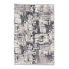 WEBTEPPICH 133/190 cm Anthrazit, Creme  - Anthrazit/Creme, Design, Textil (133/190cm) - Novel
