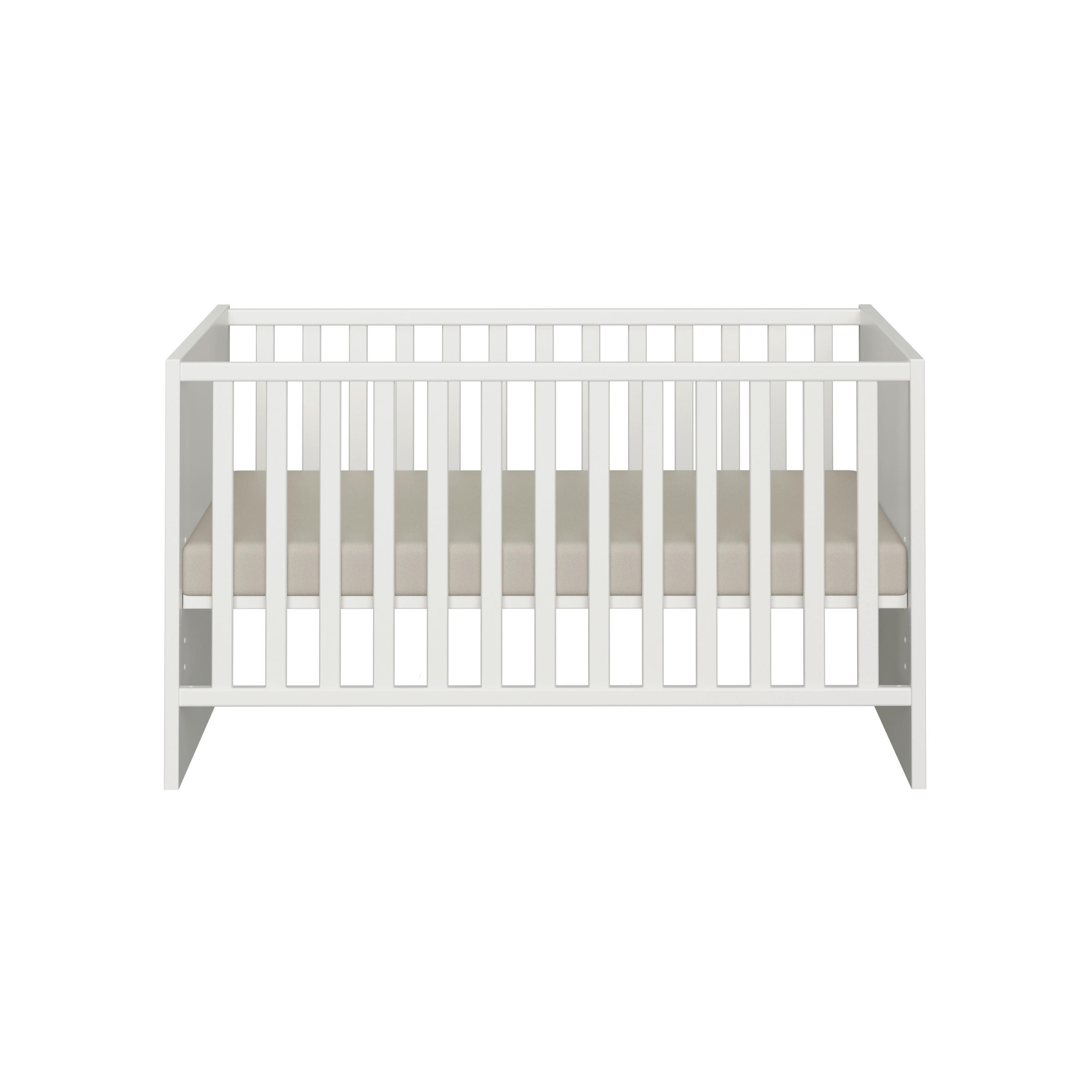 GITTERBETT Enie 144,60/81,90/76,60 cm  - Weiß, Basics, Holzwerkstoff (144,60/81,90/76,60cm) - Paidi