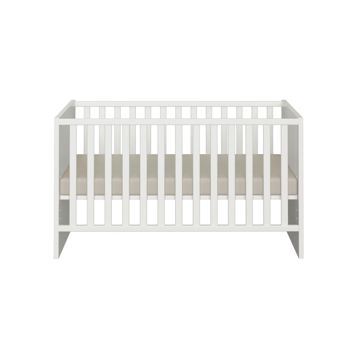 GITTERBETT Enie 144,60/81,90/76,60 cm  - Weiß, Basics, Holzwerkstoff (144,60/81,90/76,60cm) - Paidi