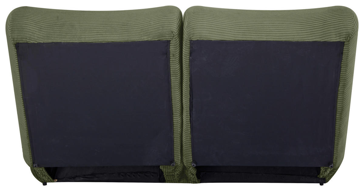 SCHLAFSOFA in Textil Olivgrün  - Olivgrün, Design, Textil (159/88/160cm) - Livetastic