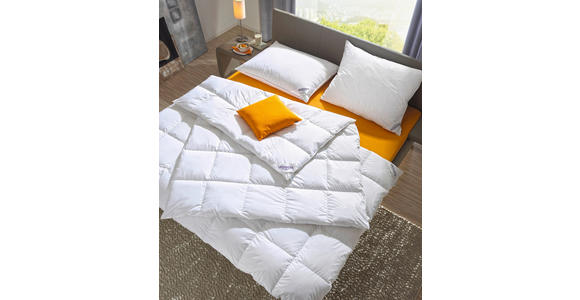 GANZJAHRESDECKE 140/200 cm - Weiß, Basics, Textil (140/200cm) - Sleeptex