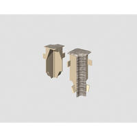 INNENECKE - Eichefarben/Grau, Basics, Kunststoff (1.6/0.7/5.9cm)