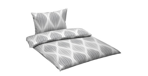 BETTWÄSCHE Satin 200/200 cm  - Grau, Textil (200/200cm) - Novel