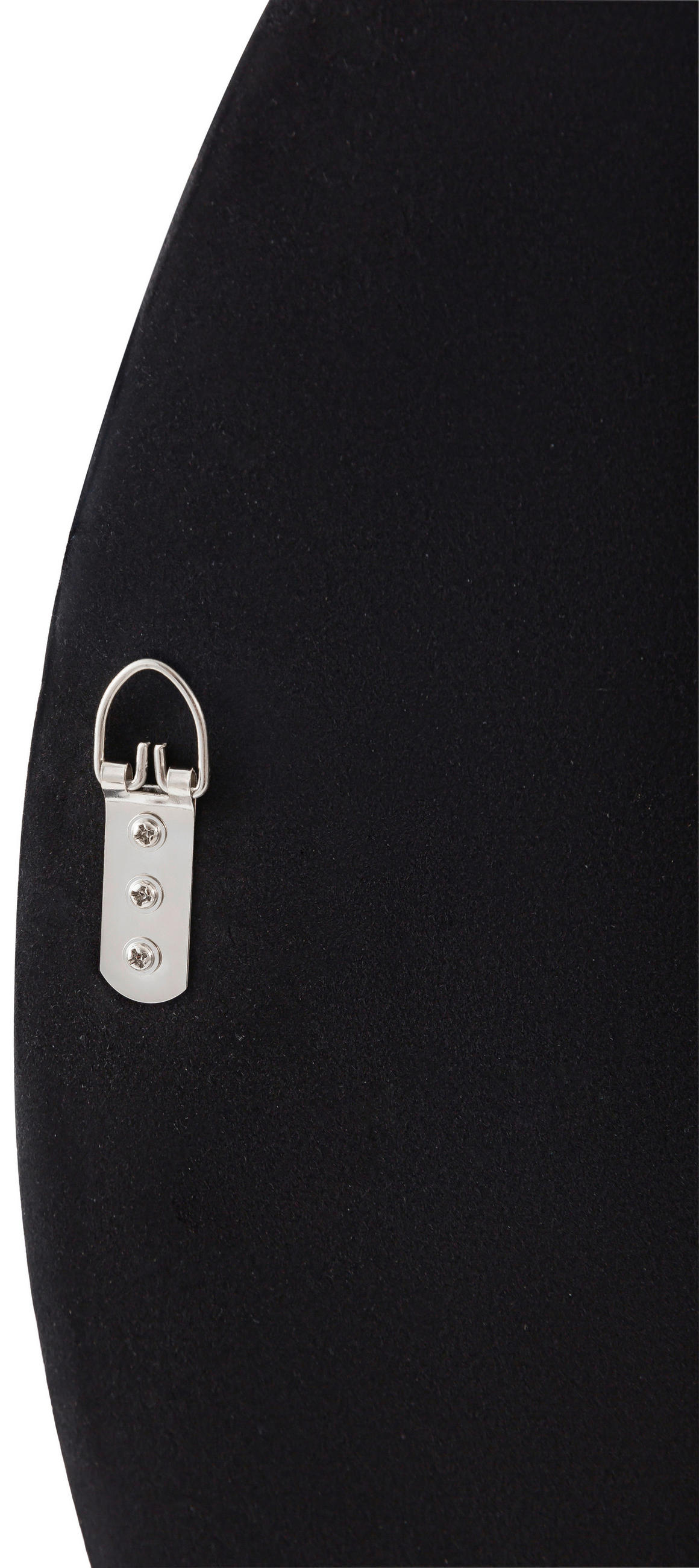 OGLINDĂ DE PERETE 80/80/4 cm    - argintiu/negru, Modern, sticlă (80/80/4cm) - Ti'me
