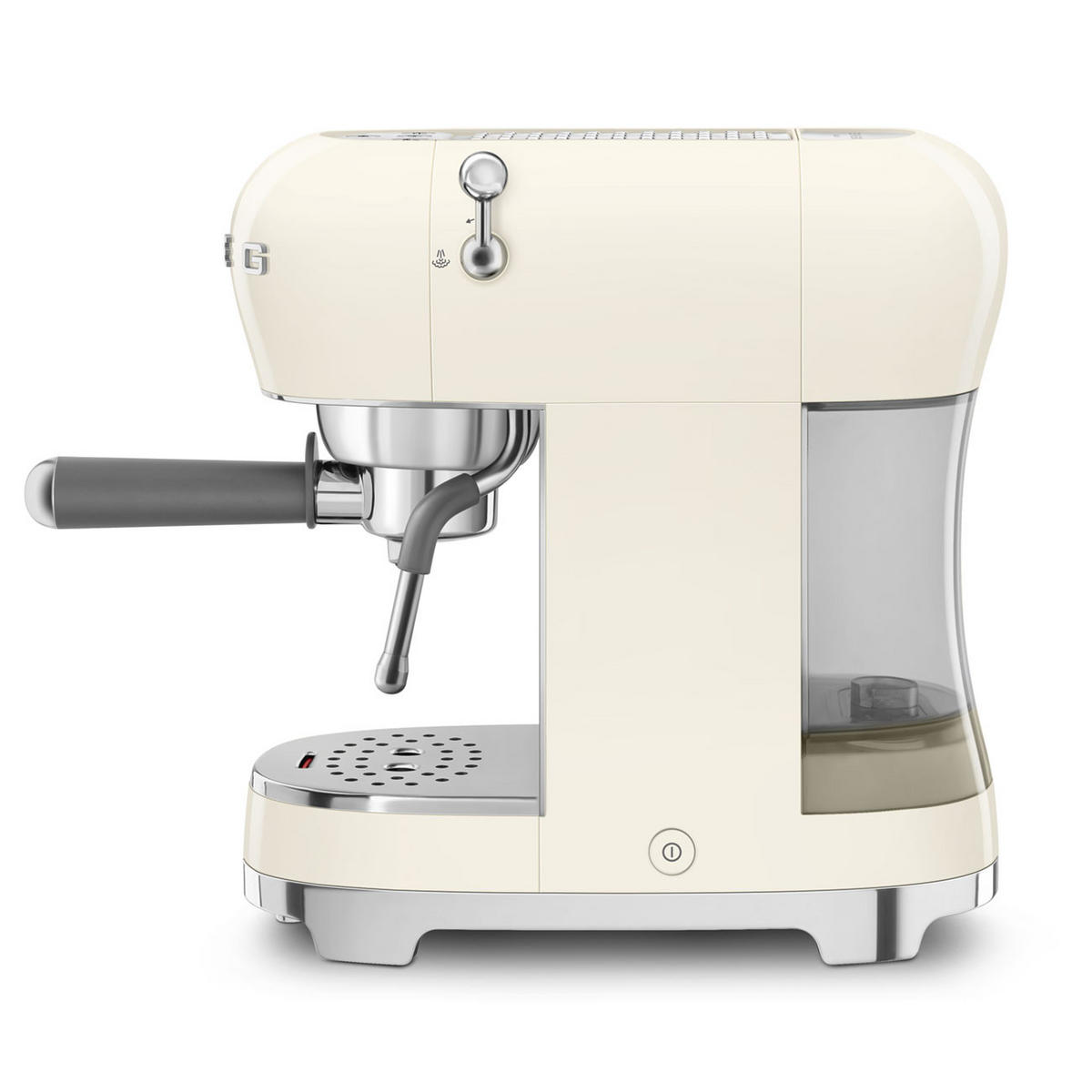 ESPRESSOMASCHINE 50´s Style  - Creme, Design, Kunststoff/Metall (14,9/33/32,9cm) - SMEG