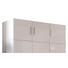 AUFSATZSCHRANK - Chromfarben/Weiß, Design, Holzwerkstoff/Kunststoff (120/40/54cm) - Xora AUFSATZSCHRANK - Chromfarben/Weiß, Design, Holzwerkstoff/Kunststoff (120/40/54cm) - Xora