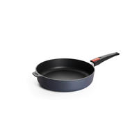 PANVICA NA SMAŽENIE, nepriľnavý povrch PTFE,  28 cm  - antracitová, Basics, kov (28cm) - WOLL