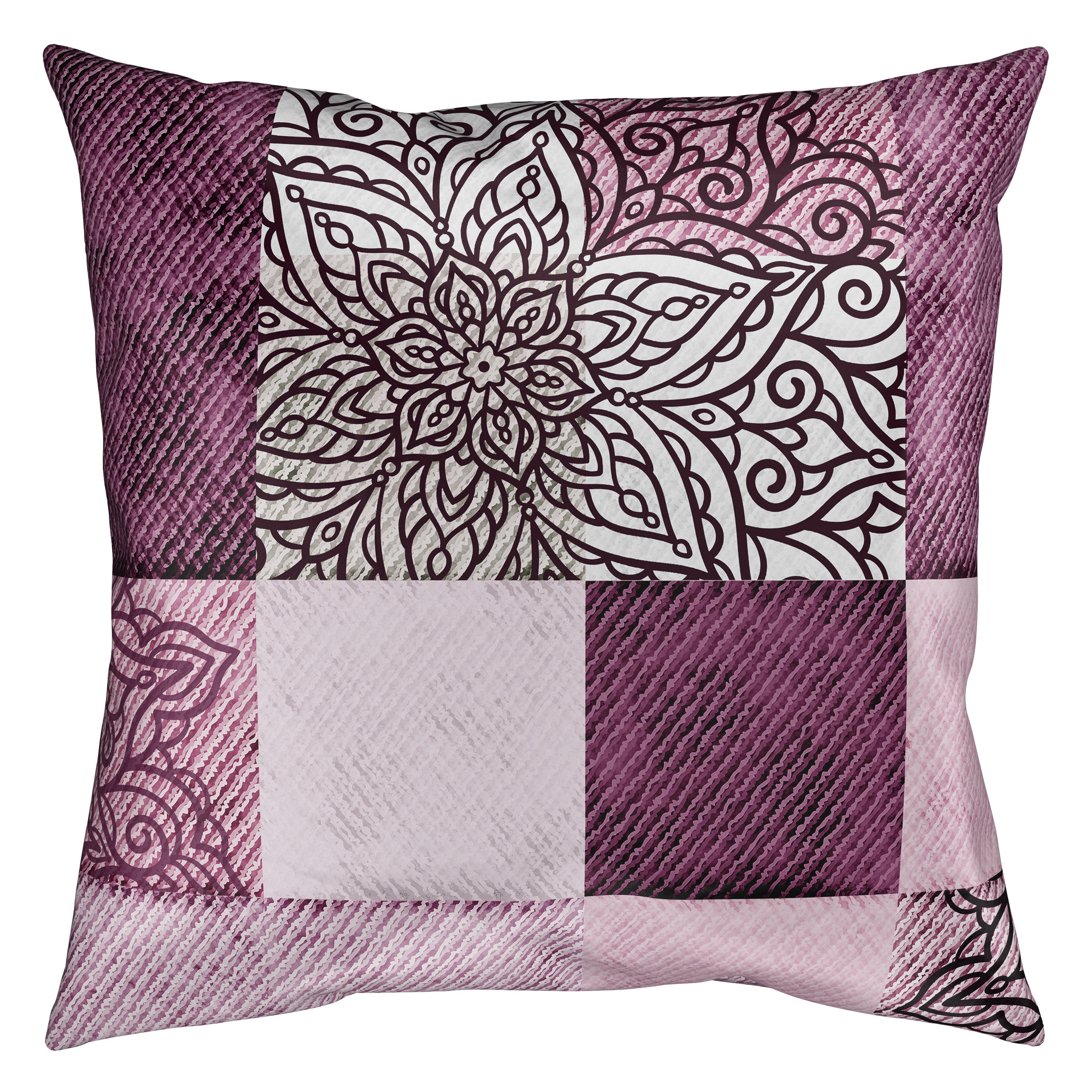BETTWÄSCHE Onkali Satin  - Aubergine, KONVENTIONELL, Textil (155/200cm) - Esposa