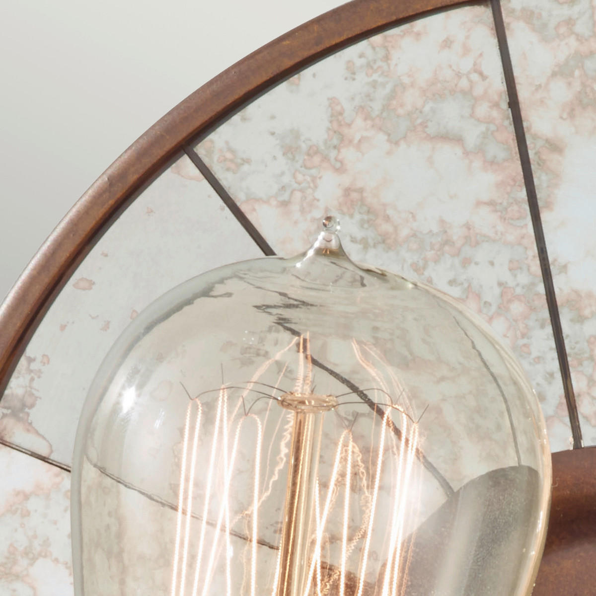 WANDLEUCHTE - Bronzefarben, Konventionell, Metall (19.7/24.8/15.3cm) - Elstead Lighting
