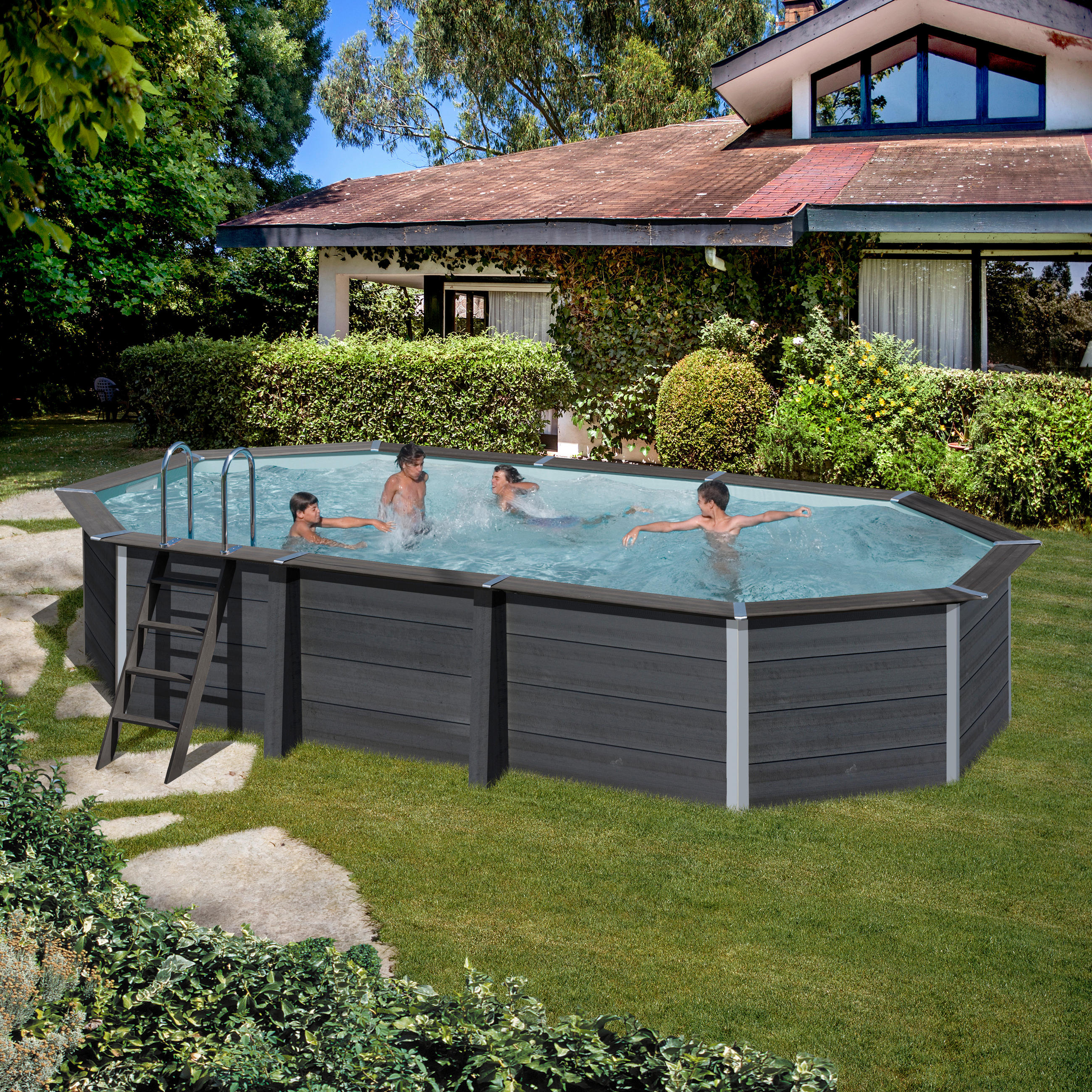 POOL-SET KPCOV66L 2022 664/386/124 cm  - KONVENTIONELL (664/386/124cm) - Gre