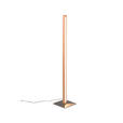 LED-STEHLEUCHTE 22/115 cm    - Eichefarben, LIFESTYLE, Holz/Kunststoff (22/115cm) - Novel
