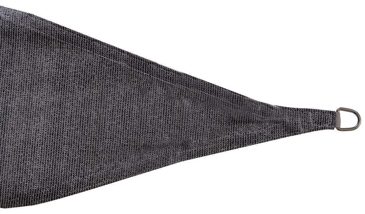 GARTENSONNENSEGEL - Grau, MODERN, Textil/Metall (360/360/360cm) - Siena Garden