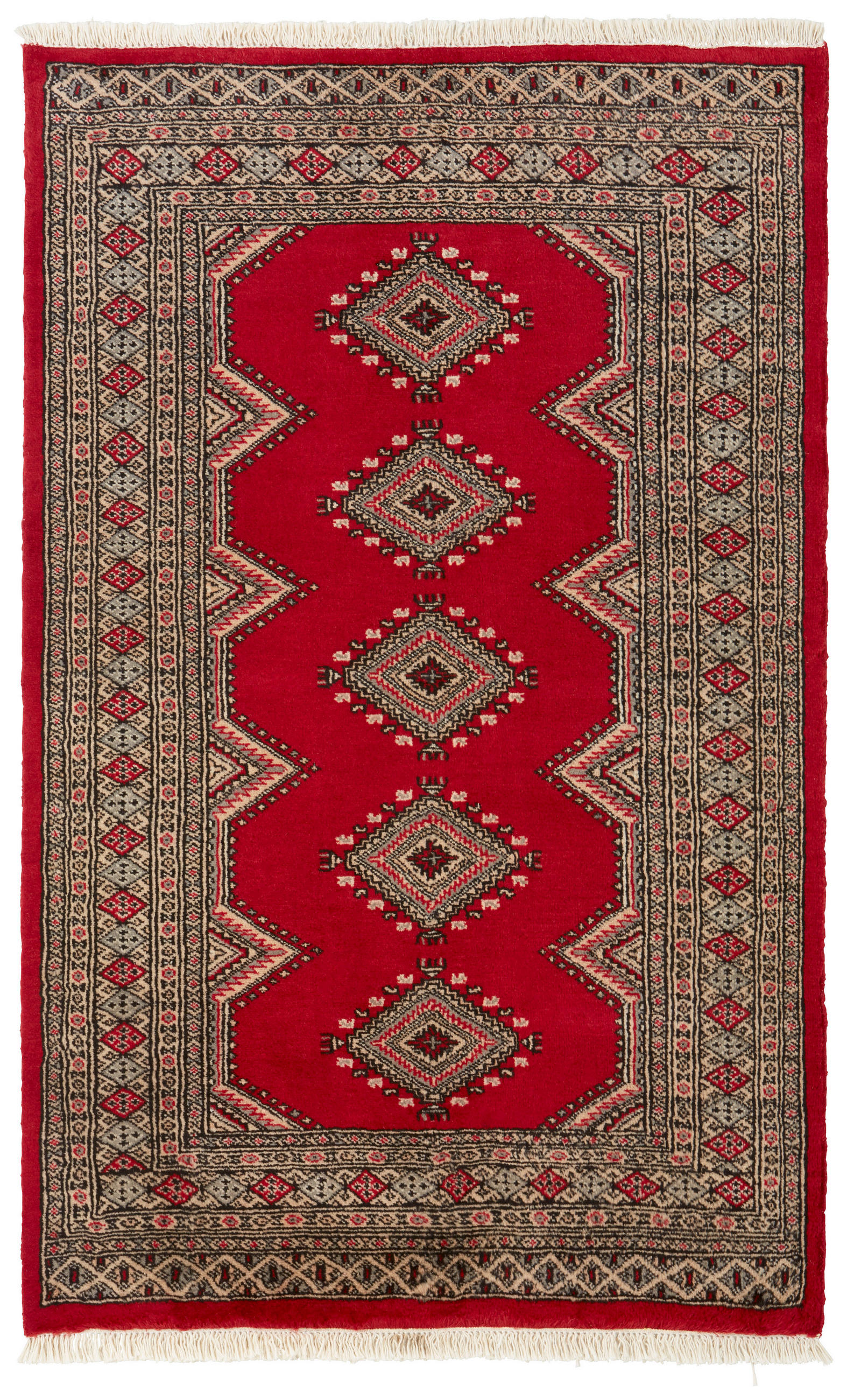 ORIENTALISK MATTA 125/185 cm Jaldar Premium Rot  - röd, Lifestyle, textil (125/185cm) - Cazaris