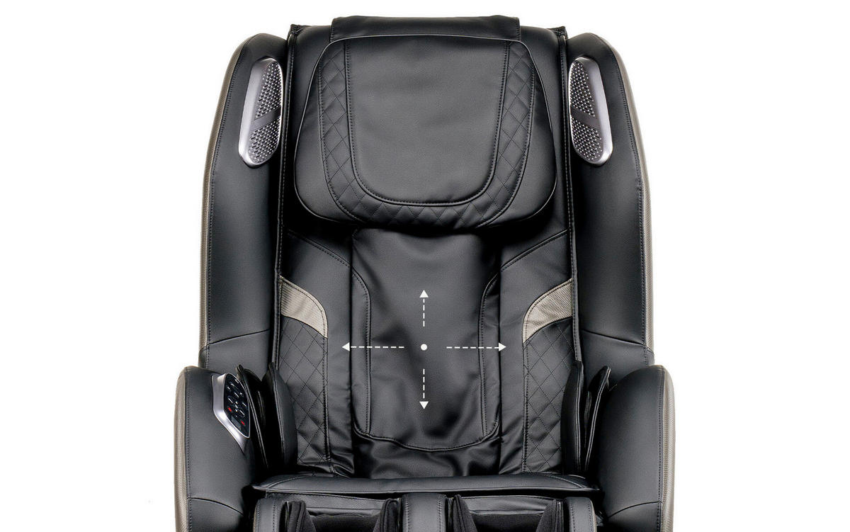 MASSAGESESSEL in Schwarz  - Schwarz, Basics, Kunststoff/Textil (72/105/156cm) - iRest