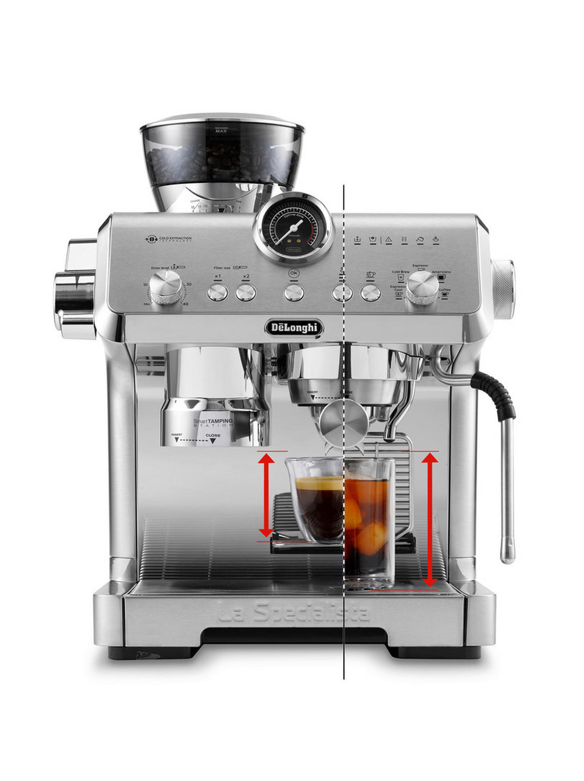 ESPRESSOMASCHINE  - KONVENTIONELL (38/44,5/37cm) - DeLonghi