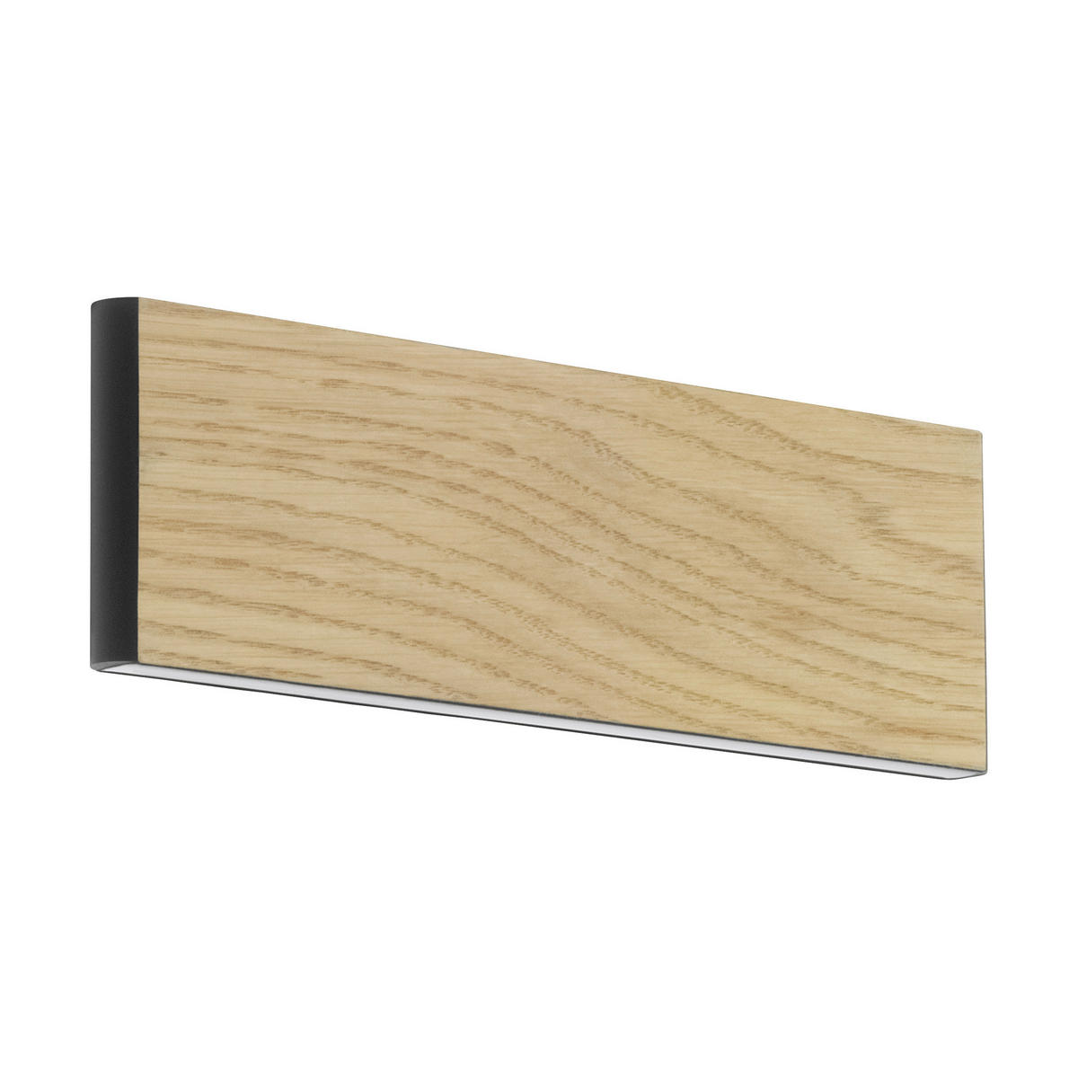 LED-WANDLEUCHTE   - Schwarz, Design, Holz/Metall (8.0/25.5/4.5cm) - Eglo