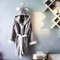 KINDERBADEMANTEL Grau, Weiß - Weiß/Grau, Basics, Textil (110/116null) KINDERBADEMANTEL Grau, Weiß - Weiß/Grau, Basics, Textil (110/116null)