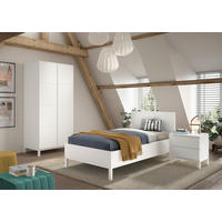 EINZELZIMMER Weiß  - Weiß, MODERN, Holz - MID.YOU