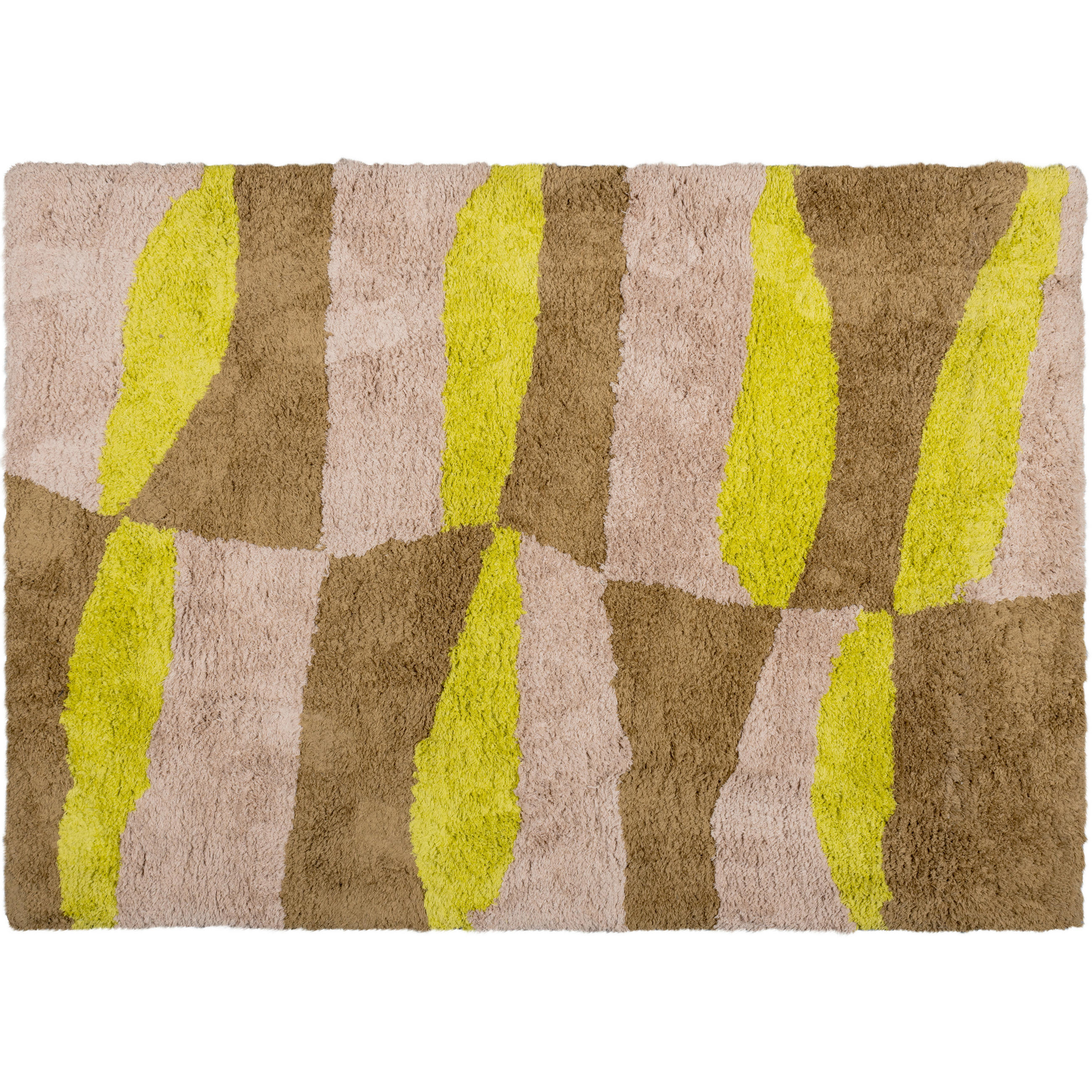 TEPPICH 170/240 cm Musa Gelb, Naturfarben  - Gelb/Naturfarben, Design, Textil (170/240cm) - Livetastic