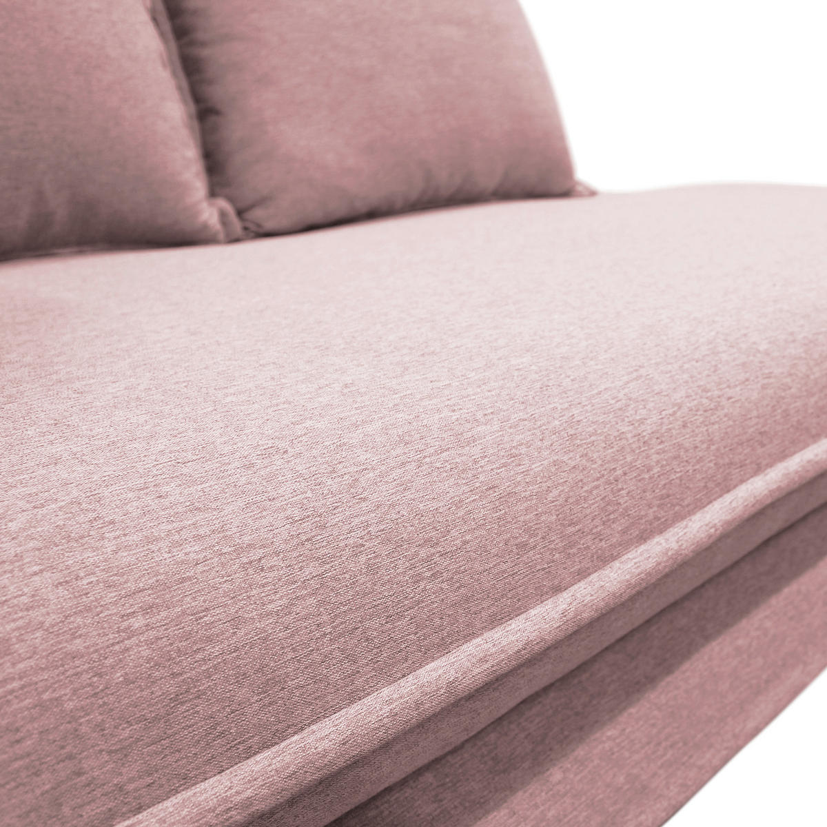LIEGE Flachgewebe Rosa  - Silberfarben/Rosa, Design, Kunststoff/Textil (107/84/99/224cm) - MID.YOU