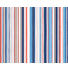 Vliestapete gestreift 10,05 m - Blau/Rot, Design, Papier (53/1005cm)