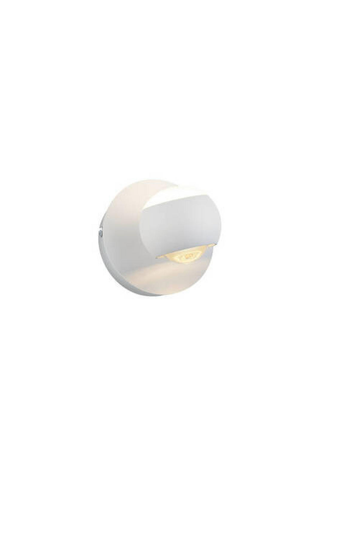 LED-WANDLEUCHTE 14/16 cm   - Weiß, KONVENTIONELL, Metall (14/16cm) - Musterring