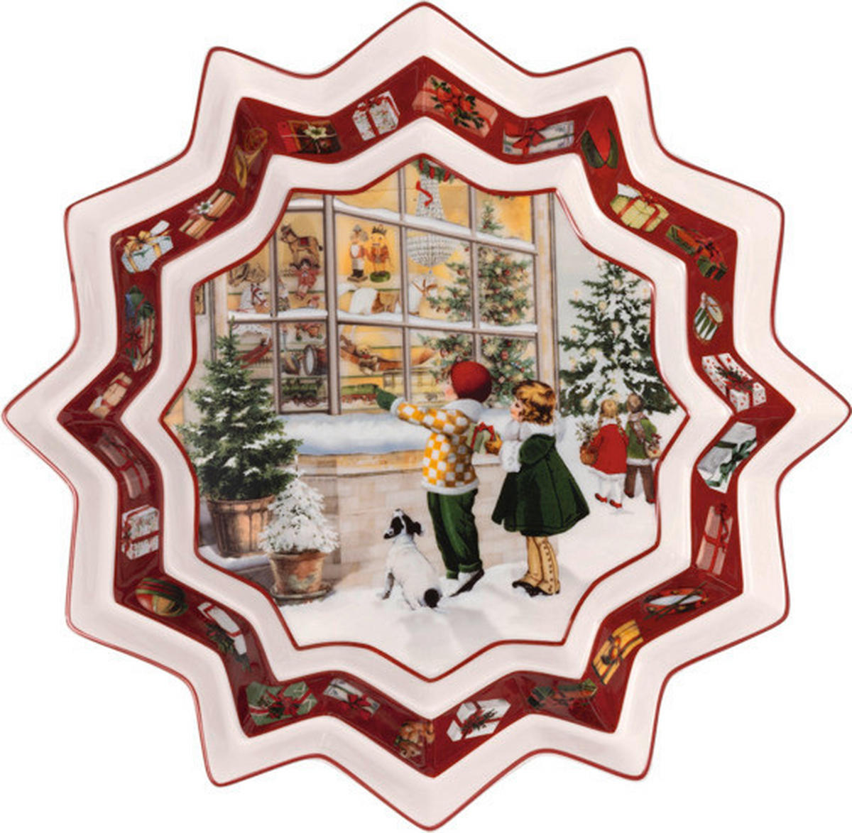 DEKOSCHALE - Multicolor, Design, Keramik (25/25/4cm) - Villeroy & Boch
